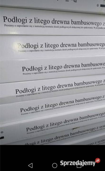 Sprzedam deske z bambusa prasowanego skręcanego małopolskie Kraków