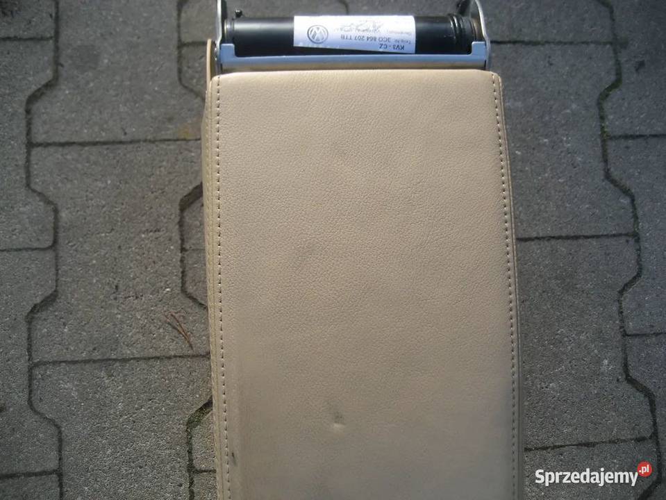 vw passat b6 0510r podłokietnik beżowy wersja wielkopolskie