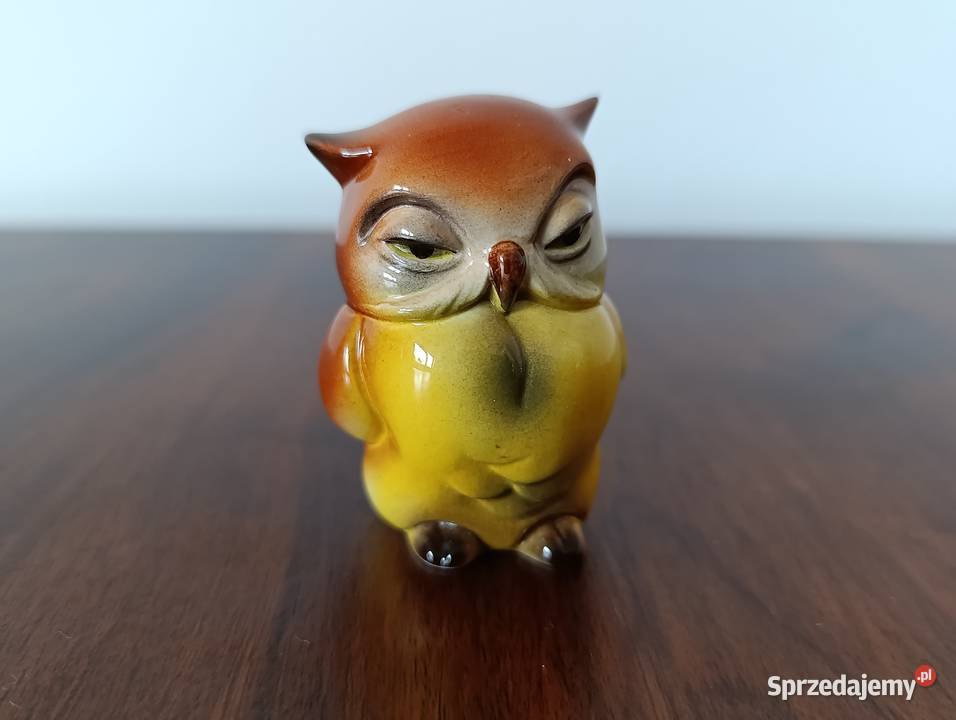 Goebel miniaturowa sowa figurka porcelana Gdańsk