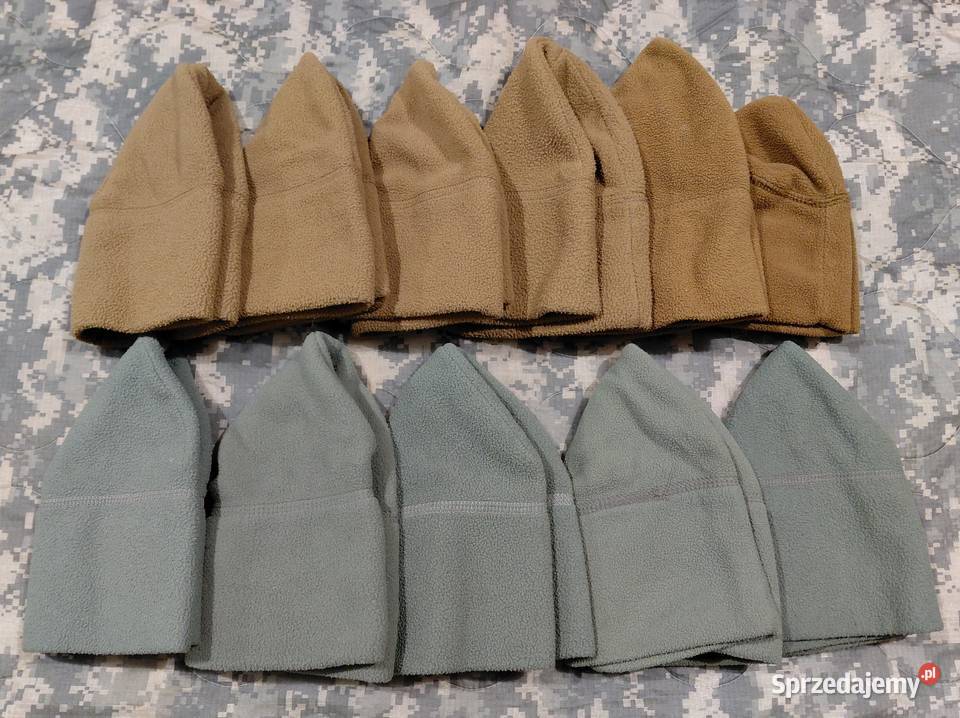 Czapki beanie POLARTEC Us Army coyotefoliage Wrocław sprzedam