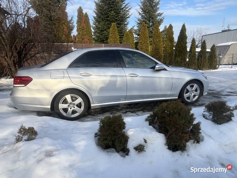 Mercedes E W 212 Avantgarde bezwypadkowy Mercedes-Benz Michałowice-Wieś