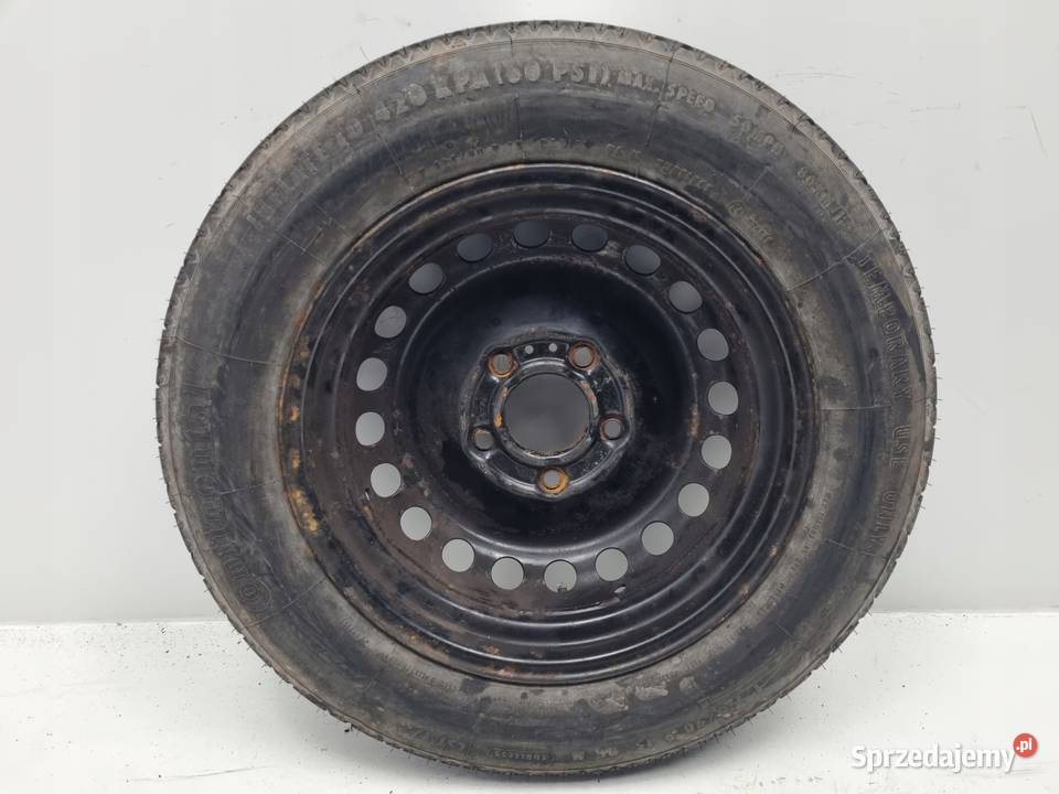 KOŁO ZAPASOWE DOJAZDOWE BMW E46 12590 R15 5x120 Rudka