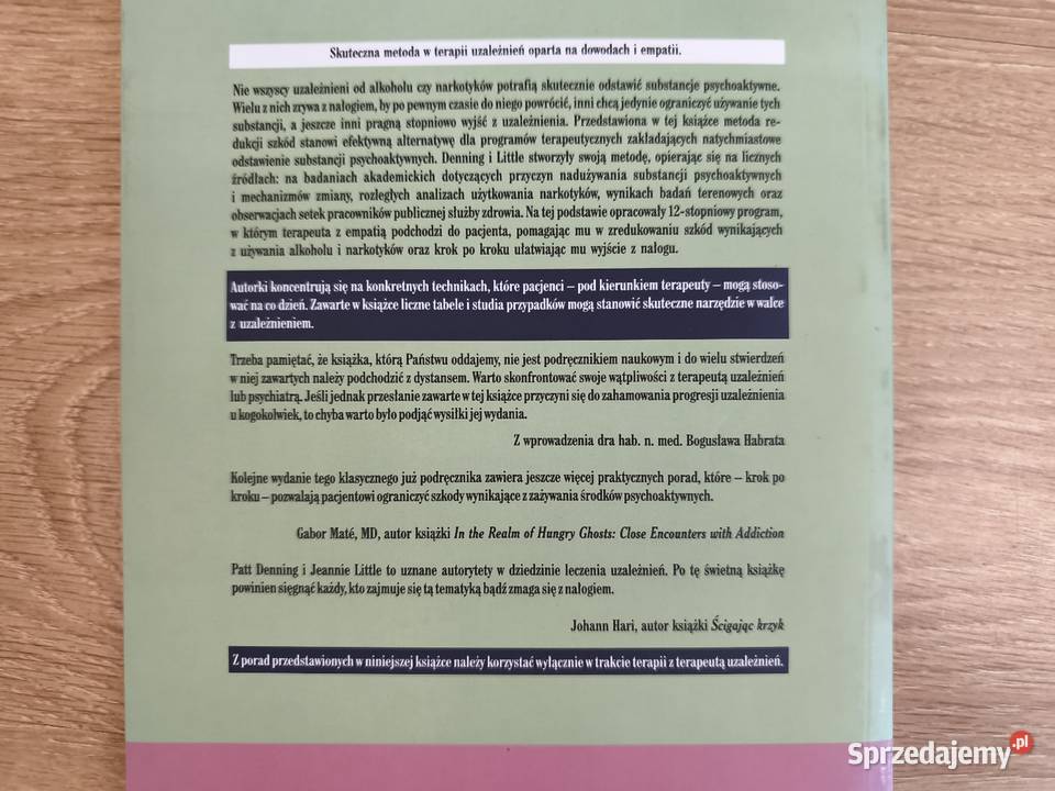 Pokonać nałóg metoda redukcji szkód w terapii Szczyrk