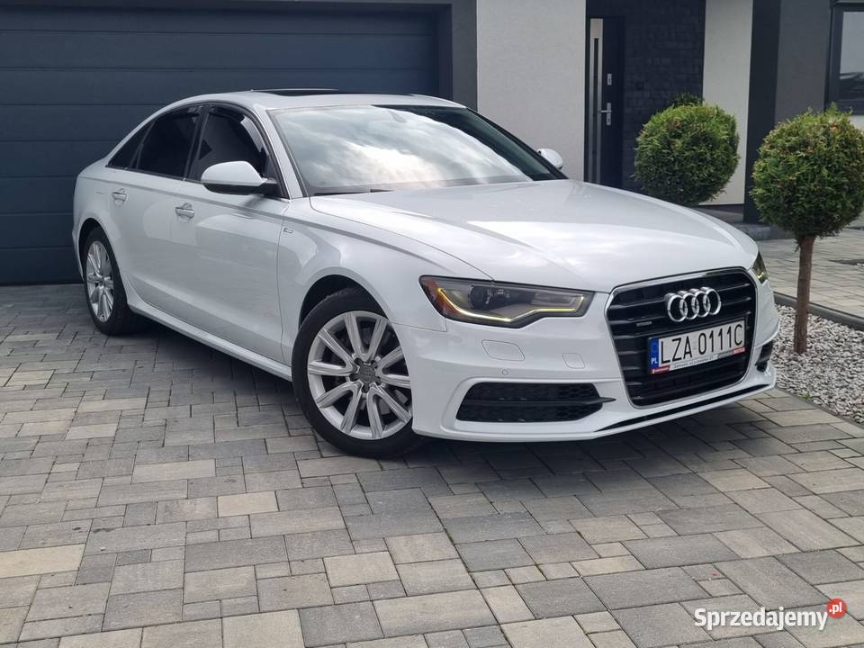 AUDI A6 C7 30 Tdi V6 QUATTRO STRONIC SLINE Biała Zamość
