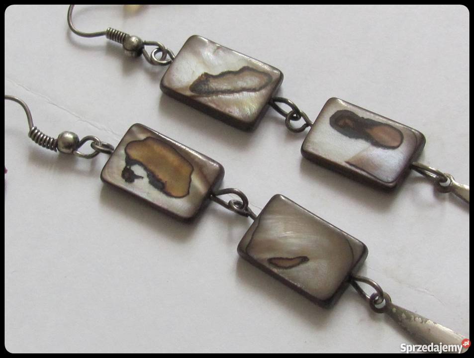 Kolczyki długie wiszące Kolczyki Płock