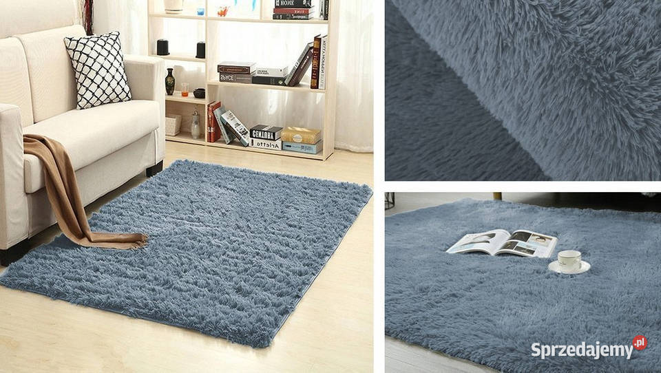 Dywan Shaggy Strado SilverFur 160x220 jasnoszary opolskie Opole