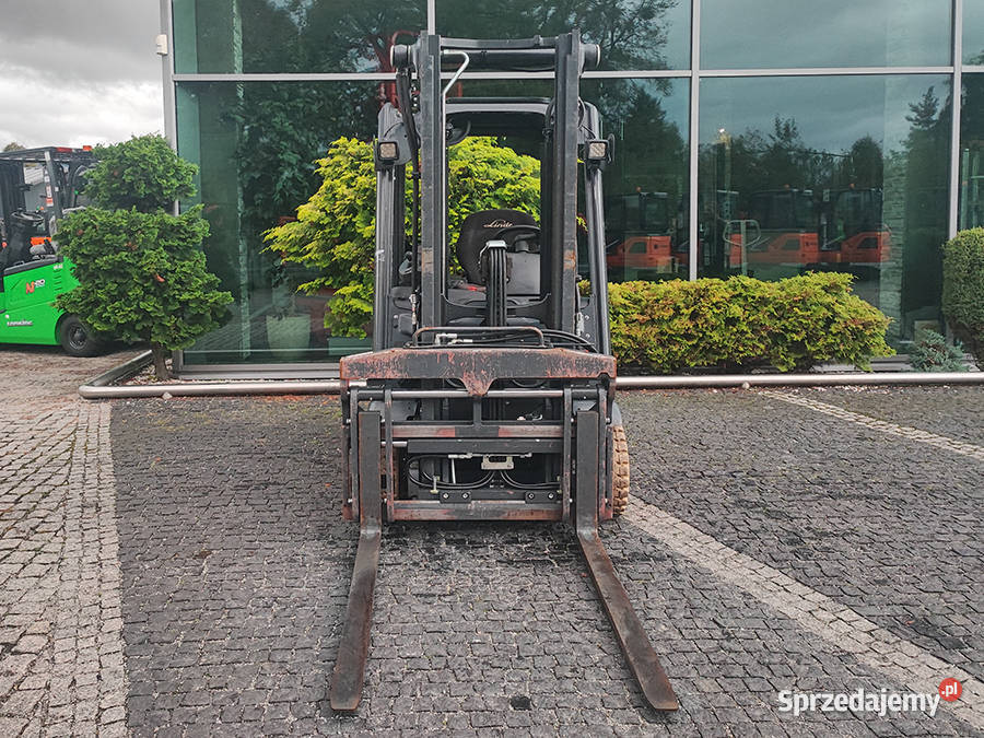 Wózek widłowy elektryczny Linde E1602 16 t Kęty