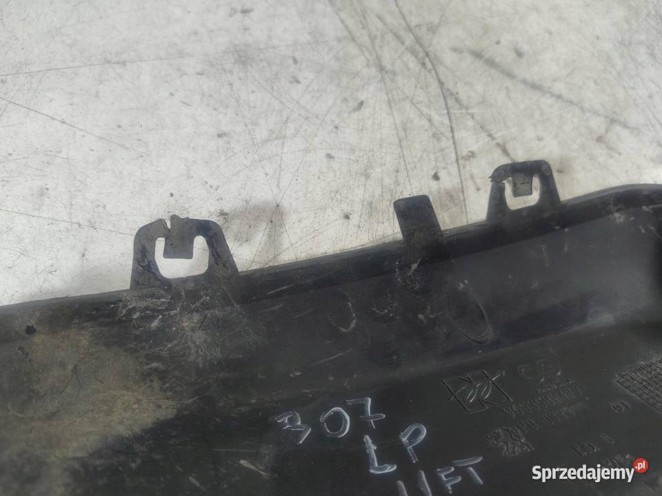 LISTWA ZDERZAKA PRZÓD PEUGEOT 307 LIFT