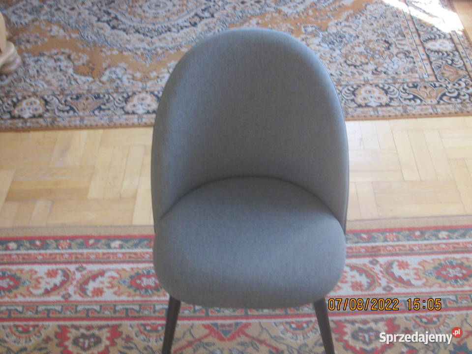 Krzesło fotelik szare Piotrków Trybunalski