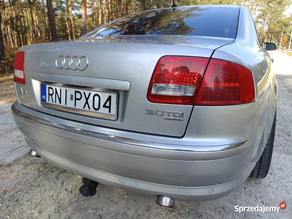 Audi A8 D3 30 TDI Quattro nieuszkodzony Rzeszów