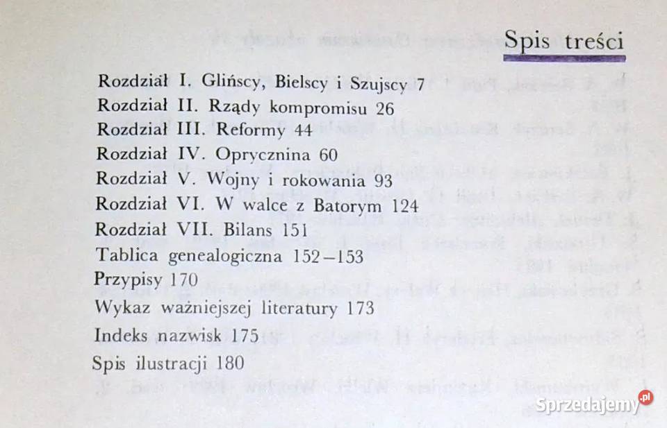 Iwan IV Groźny Władysław Andrzej Serczyk Chełm sprzedam