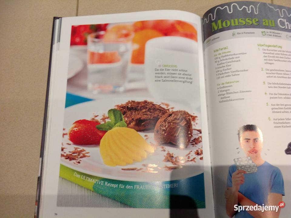Książka z Potrawami Kulinaria Wydanie niemieckie kuchnia, potrawy Nowa Sól