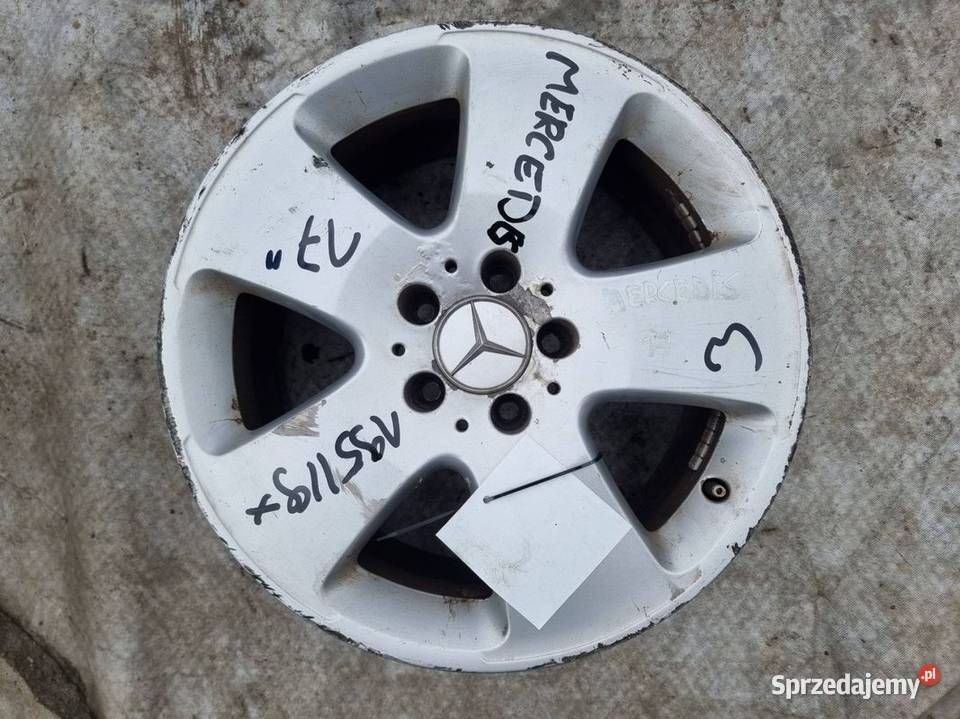FELGA ALUMINIOWA 17 MERCEDES W 221 8JX17H2 ET43 Lipno sprzedam