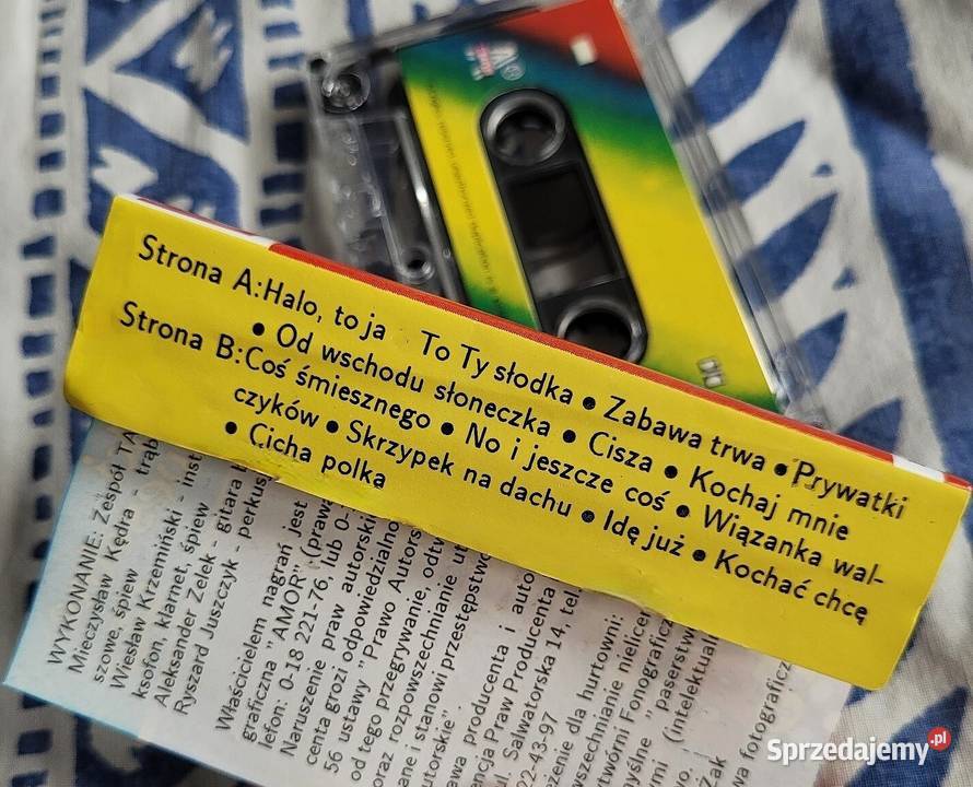 Piosenki weselne biesiadne Disco polo 5 kaset w Chełmno