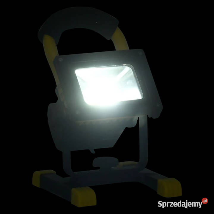 Reflektor LED akumulator i uchwyt 30 W zimne Warszawa