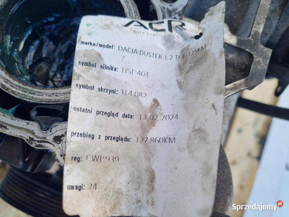 DÓŁ SILNIKA BLOK Renault Scenic Megane III Dacia