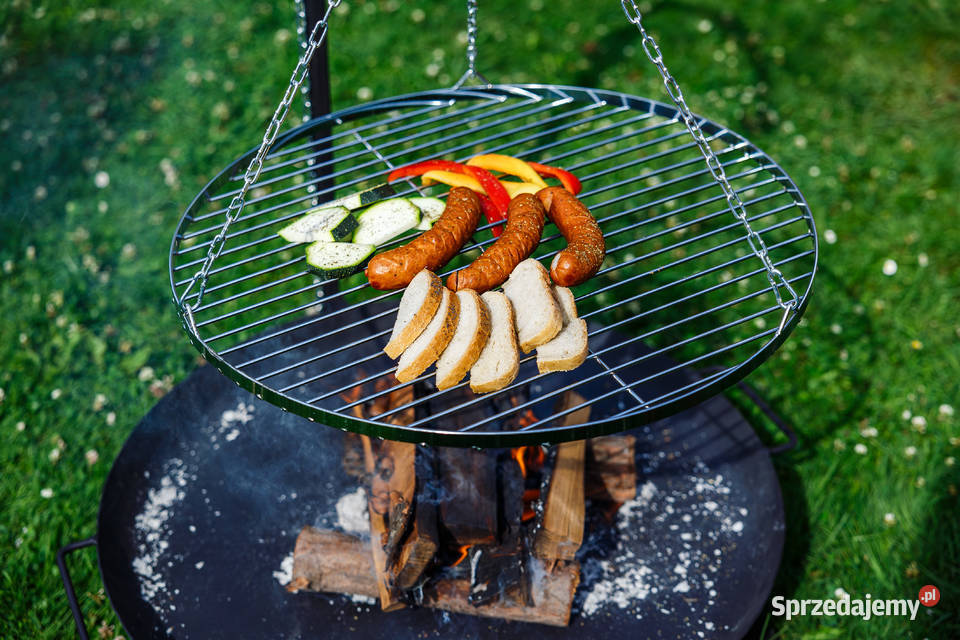 Zestaw 3w1 PALENISKO TRÓJNÓG GRILL ogniskowy Skawina