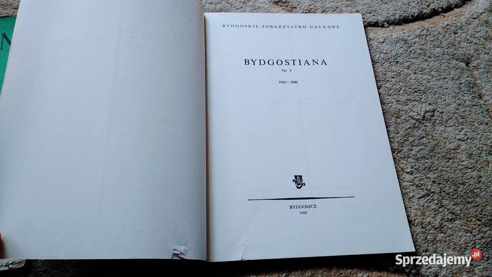 Bydgostiana 3 19641966 Bydgoskie Towarzystwo