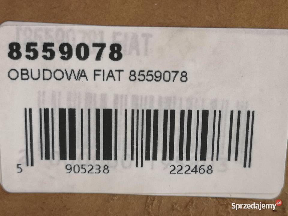 POKRYWA PRZEDNIA SKRZYNI BIEGÓW FIAT 684N 160NC osobowe