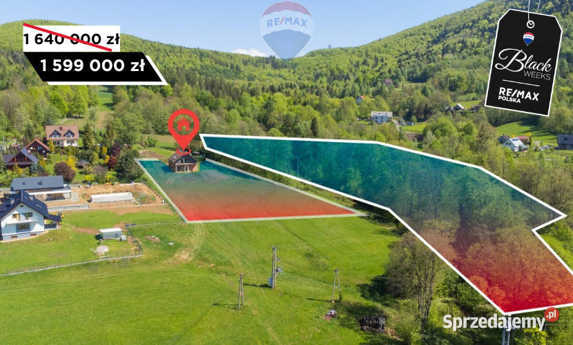 DOM 208mkw 3 odrębne lokale działka 7195mkw