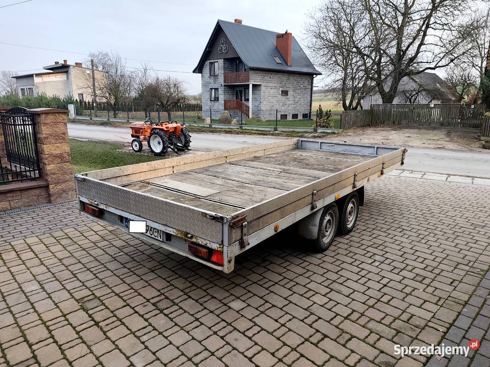 Przyczepa Dwuosiowa DMC 2000450x200Burty Wodzisław