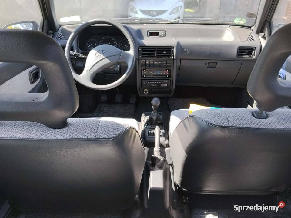 Hyundai Pony Niski przebieg Ciekawy youngtimer 58KM Ząbrowo