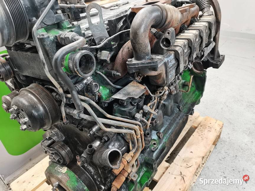 Koło pasowe wału korbowego John Deere 6155 R wielkopolskie Wilkowo