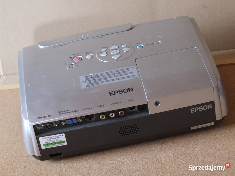 Projektor Epson EMPS4 z kablami 300cale Warszawa