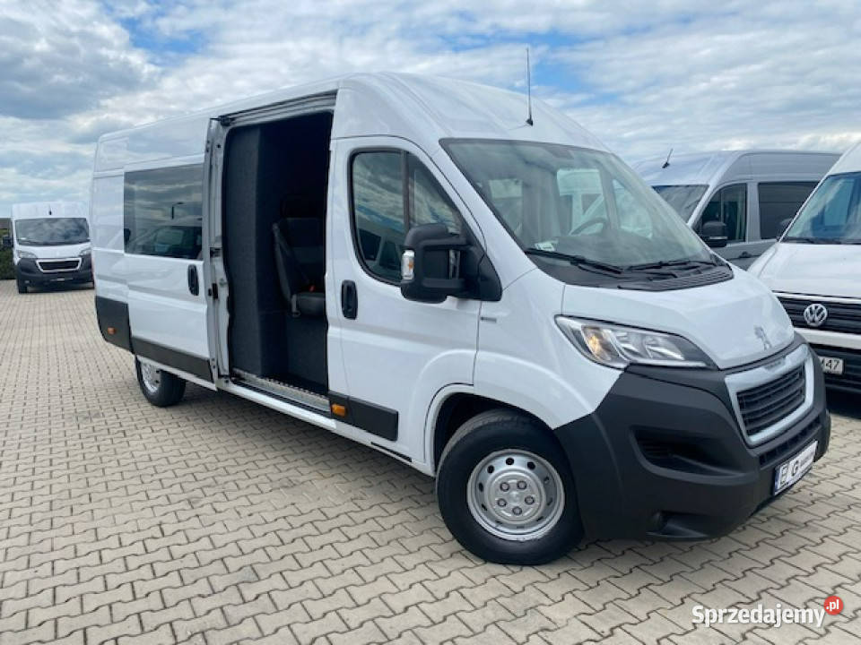 Peugeot Boxer SALON DOKA 7 OSÓB 163 L4H2 MAXI Leszno sprzedam