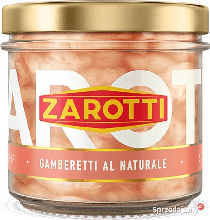 Włoskie krewetki koktajlowe w naturalnej zalewie sprzedam