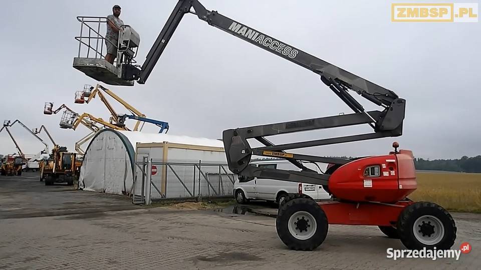 Podnośnik koszowy przegubowy Manitou 200ATJ wielkopolskie Pleszew