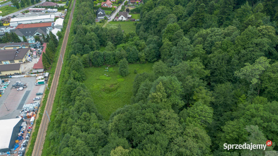 Ogłoszenie grunt Sucha Beskidzka Zamkowa 1422m2 sprzedam