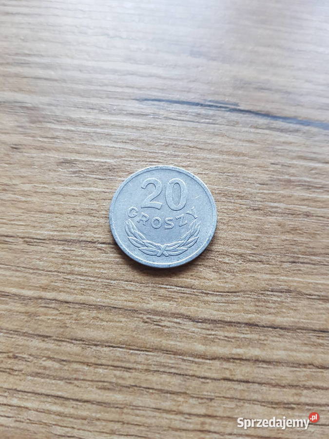 20 groszy 1973r Polska PRL ze znakiem mennicy Golina