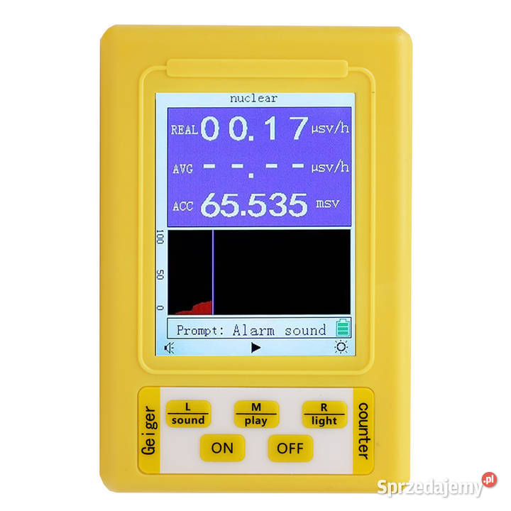 Cyfrowy Licznik Promieniowania Geigera XR3 BR9C Pozostałe małopolskie Ludźmierz