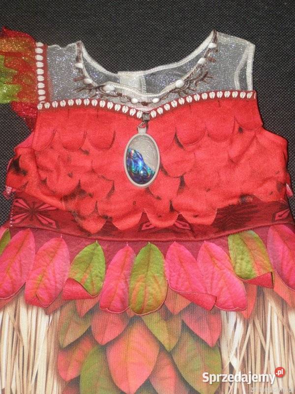 Strój kostium przebranie VAIANA SKARB OCEANU 34 mazowieckie Siedlce