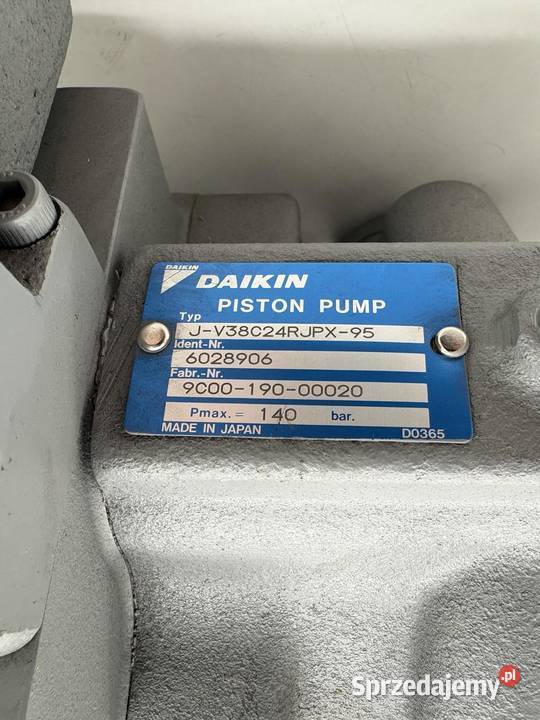 Daikin JV38C24RJPX95 6028906 Hydraulic Pump Warszawa