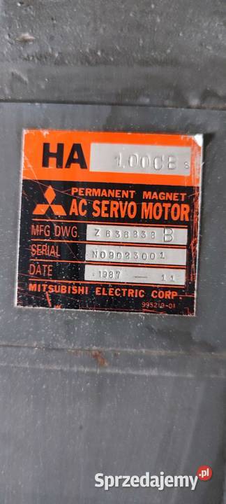MITSUBISHI HA100CBS HA 100 CB S SERVO MOTOR WITH Produkcja Produkcja Wrocław
