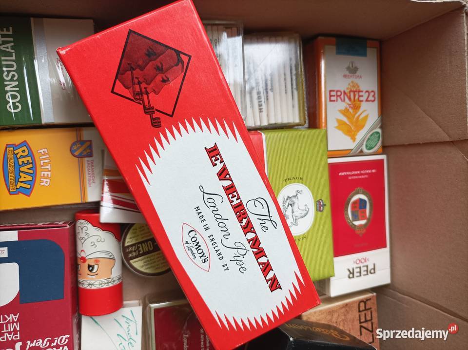 Everyman London Peterson Ireland pudełka fajkach Płock sprzedam