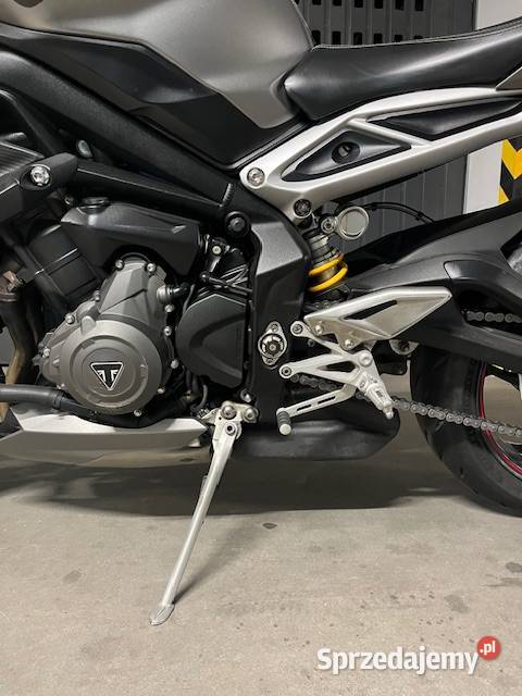 Triumph Street Triple 765RS Zarejestrowany uszkodzony dolnośląskie Wrocław sprzedam