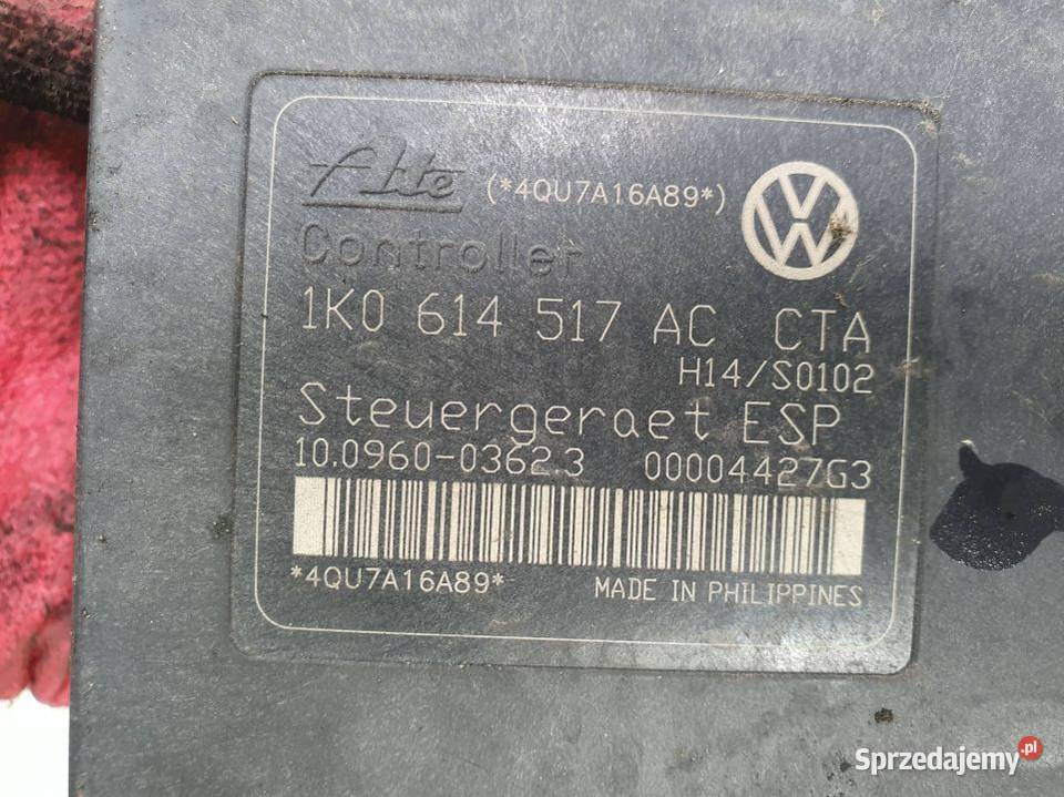 POMPA ABS HAMULCOWA SKODA OCTAVIA II RS osobowe Pozostałe kujawsko-pomorskie Lipno