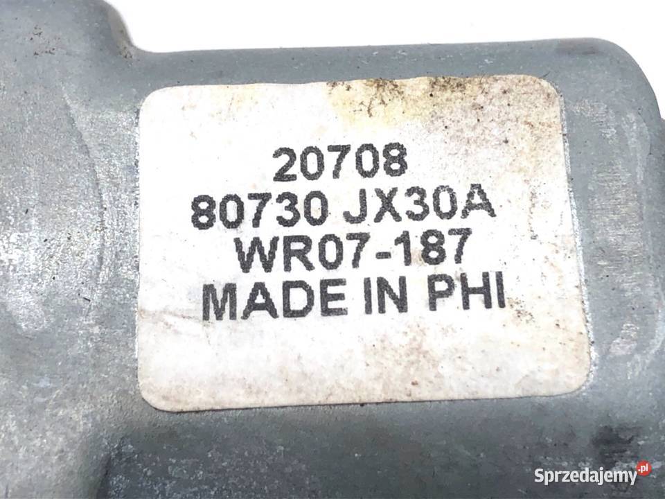 PODNOŚNIK SZYBY PRAWY PRZÓD NISSAN LEAF ZE0