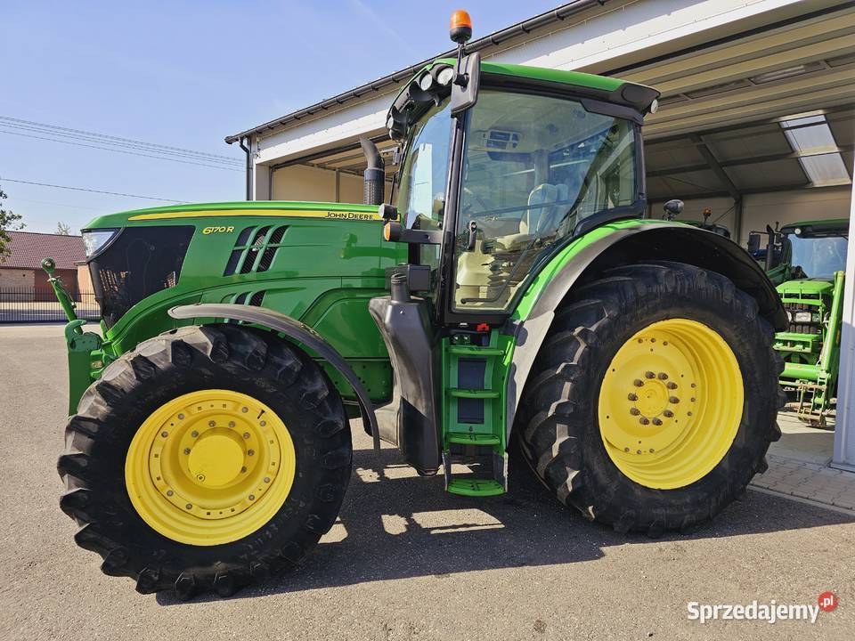 JOHN DEERE 6170R 2014r 170 Sprowadzony SUPER mazowieckie