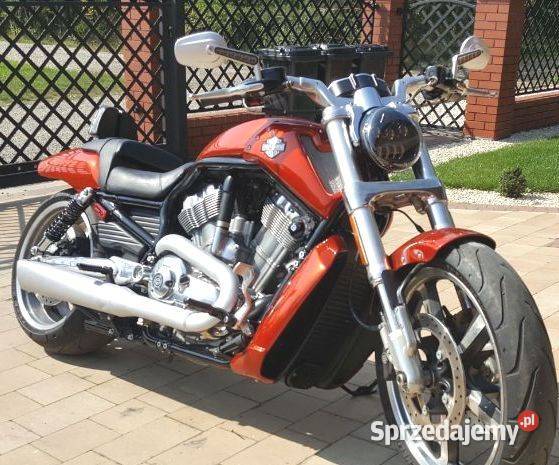 Lusterka mat chrom HarleyDavidson VROD Muscle Lusterka Wrocław