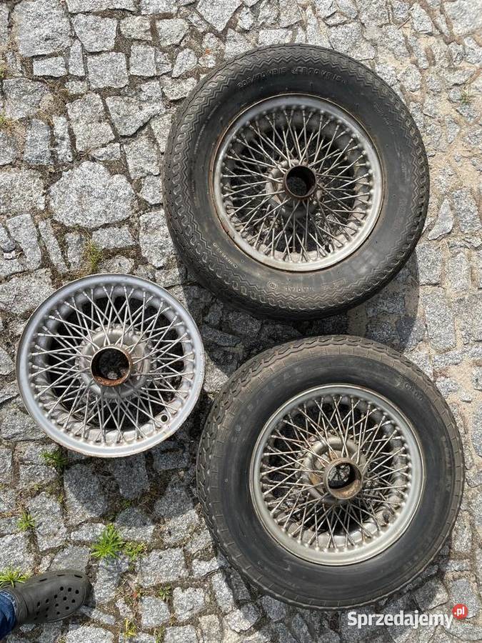 Felgi szprychowe zabytkowe Samochodowe wielkopolskie sprzedam