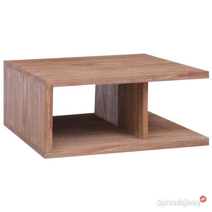 Stolik kawowy 70 x 70 x 30 lite drewno tekowe mazowieckie Warszawa sprzedam