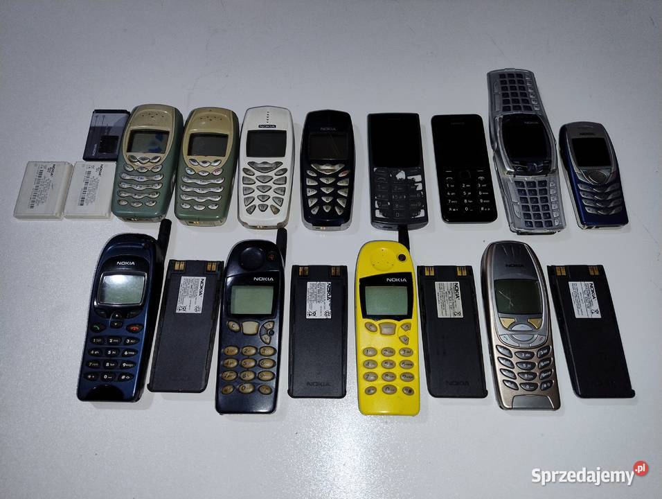 Zestaw Uszkodzonych Telefonów Komórkowych NOKIA Witnica sprzedam