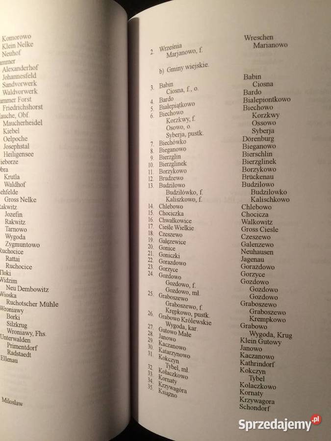 2760 Słownik Miejscowości Woj Poznańskiego Z zachodniopomorskie