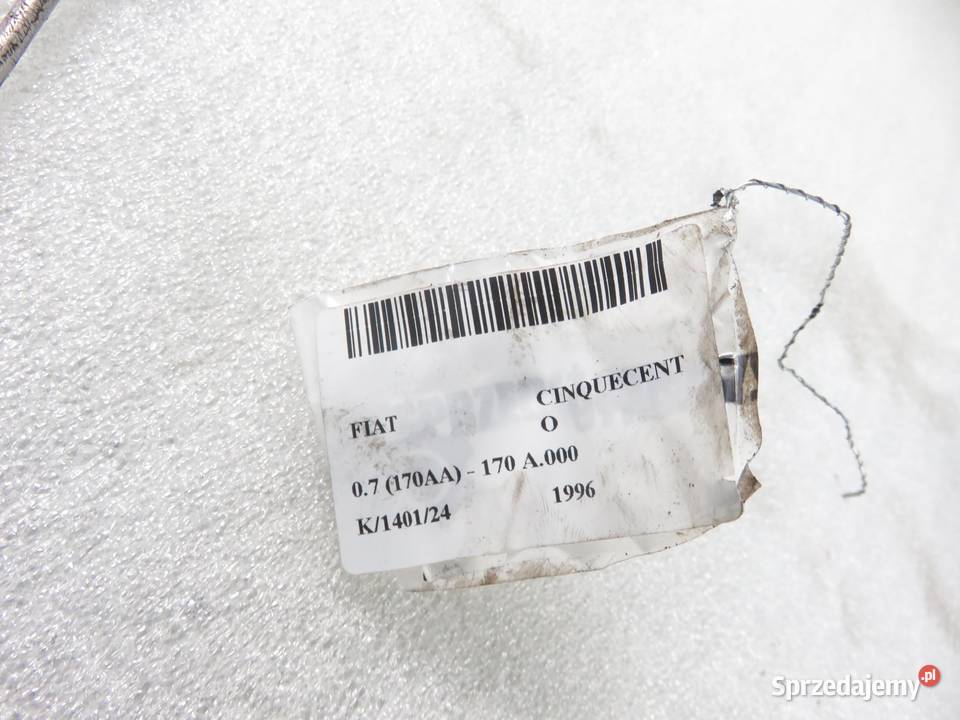 AMORTYZATORY TYŁ FIAT CINQUECENTO 07 AGF047MT sprzedam