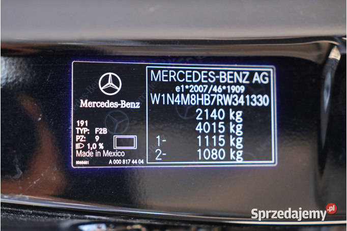 MERCEDESBENZ GLB 200 2023 133200 ccm 163 33581km Warszawa