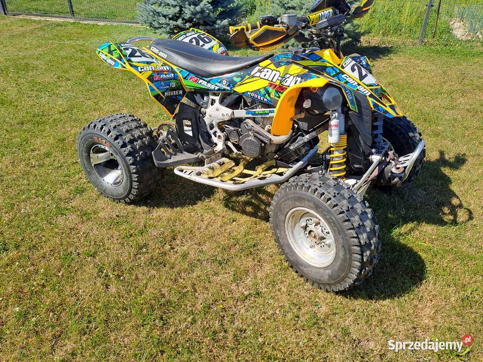 Quad CanAm ds450 2008r zarejstrowany Rok produkcji 2008 Wólka Zamojska sprzedam